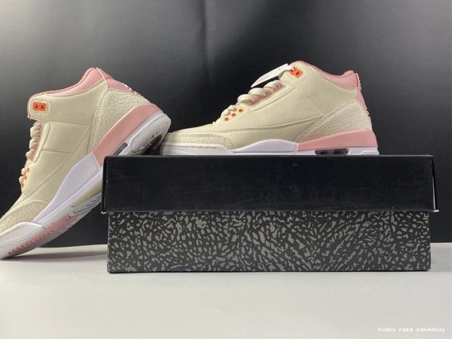 Rep Husky Jordan CK9246-116 Pink (W) Air Retro Sail 3 Rust 0717